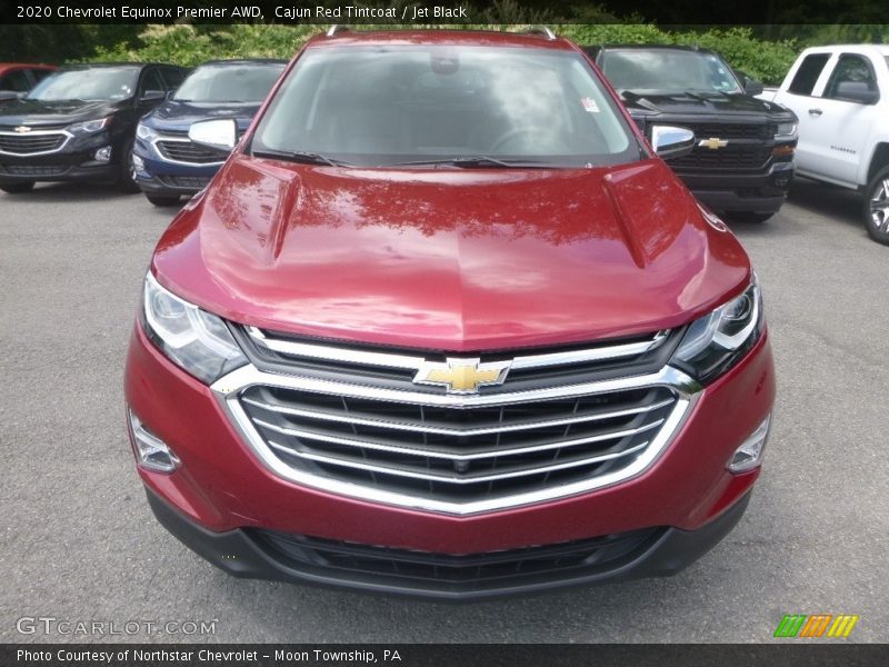 Cajun Red Tintcoat / Jet Black 2020 Chevrolet Equinox Premier AWD