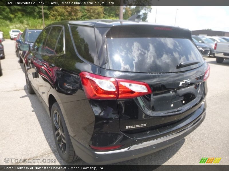 Mosaic Black Metallic / Jet Black 2020 Chevrolet Equinox LT AWD