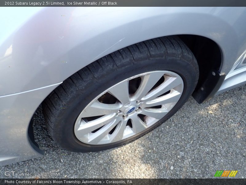 Ice Silver Metallic / Off Black 2012 Subaru Legacy 2.5i Limited
