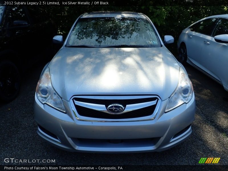 Ice Silver Metallic / Off Black 2012 Subaru Legacy 2.5i Limited