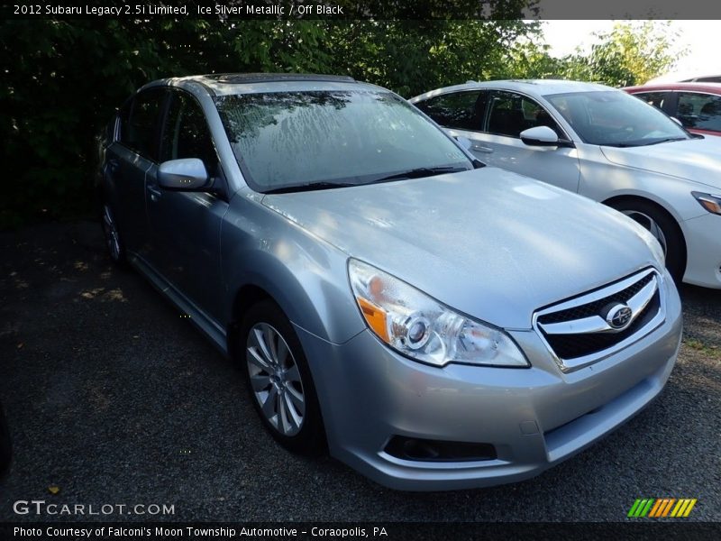 Ice Silver Metallic / Off Black 2012 Subaru Legacy 2.5i Limited