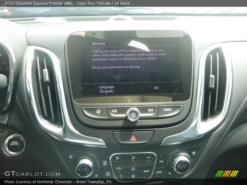 Cajun Red Tintcoat / Jet Black 2020 Chevrolet Equinox Premier AWD