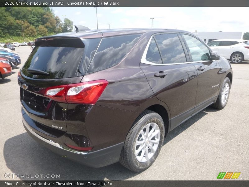 Chocolate Metallic / Jet Black 2020 Chevrolet Equinox LT AWD