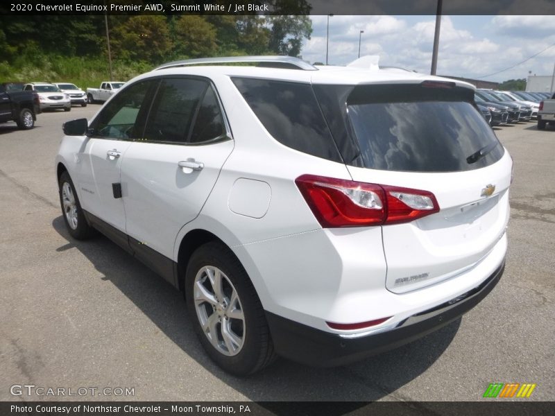 Summit White / Jet Black 2020 Chevrolet Equinox Premier AWD