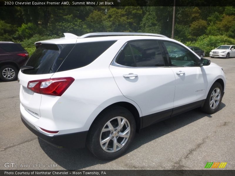 Summit White / Jet Black 2020 Chevrolet Equinox Premier AWD