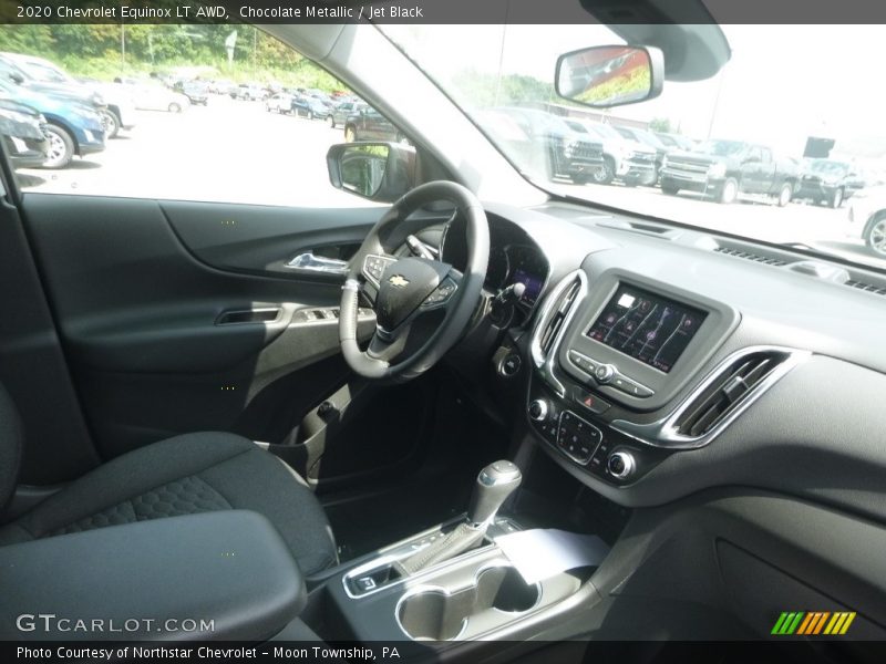Chocolate Metallic / Jet Black 2020 Chevrolet Equinox LT AWD