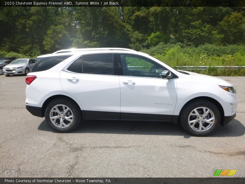 Summit White / Jet Black 2020 Chevrolet Equinox Premier AWD