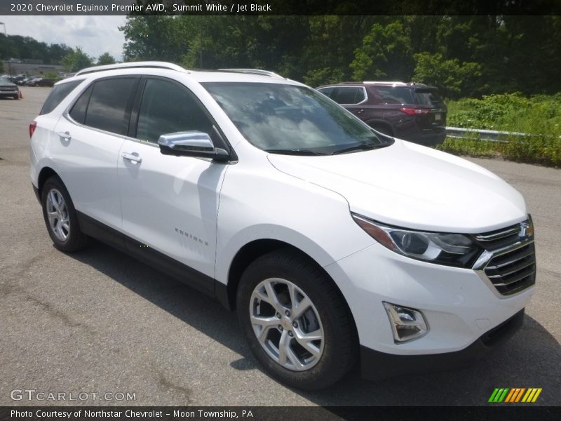 Summit White / Jet Black 2020 Chevrolet Equinox Premier AWD