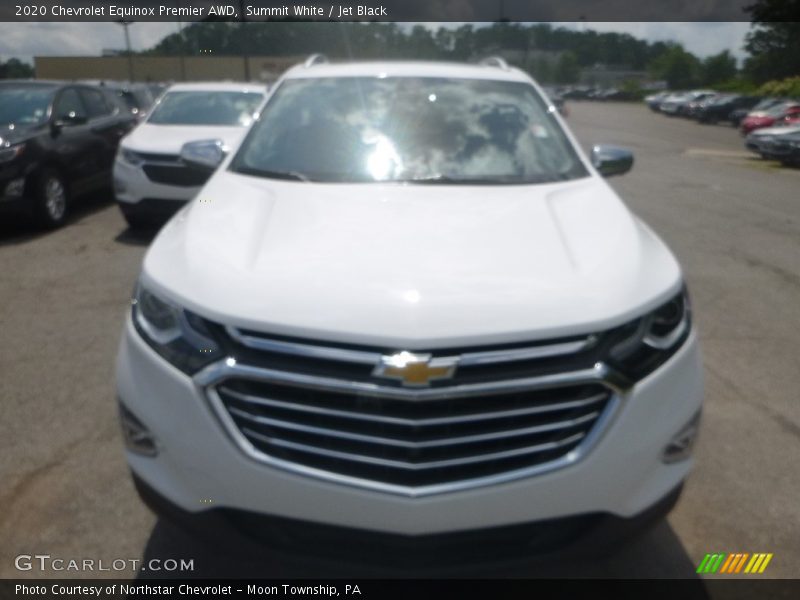 Summit White / Jet Black 2020 Chevrolet Equinox Premier AWD