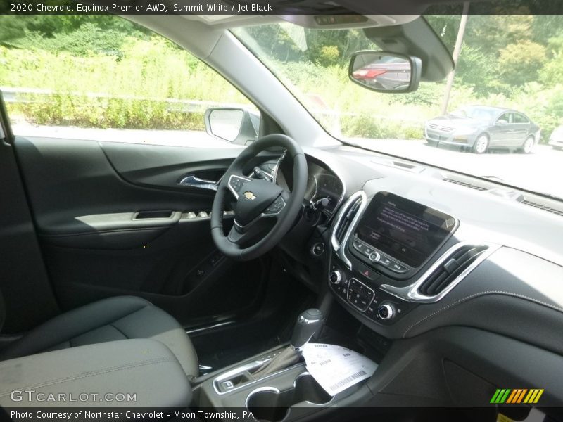 Summit White / Jet Black 2020 Chevrolet Equinox Premier AWD