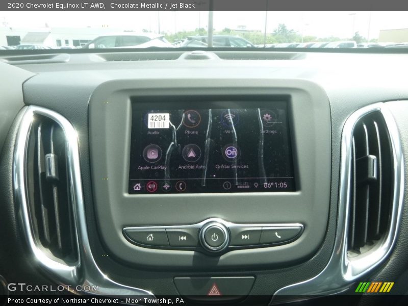 Chocolate Metallic / Jet Black 2020 Chevrolet Equinox LT AWD