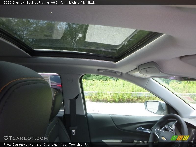 Summit White / Jet Black 2020 Chevrolet Equinox Premier AWD