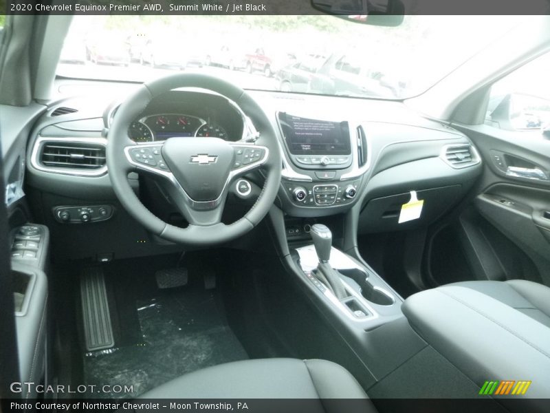 Summit White / Jet Black 2020 Chevrolet Equinox Premier AWD