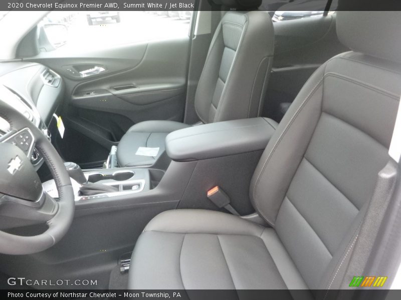 Summit White / Jet Black 2020 Chevrolet Equinox Premier AWD