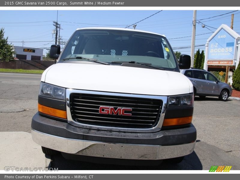 Summit White / Medium Pewter 2015 GMC Savana Van 2500 Cargo