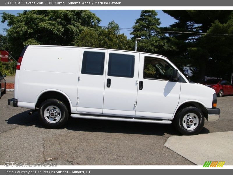 Summit White / Medium Pewter 2015 GMC Savana Van 2500 Cargo