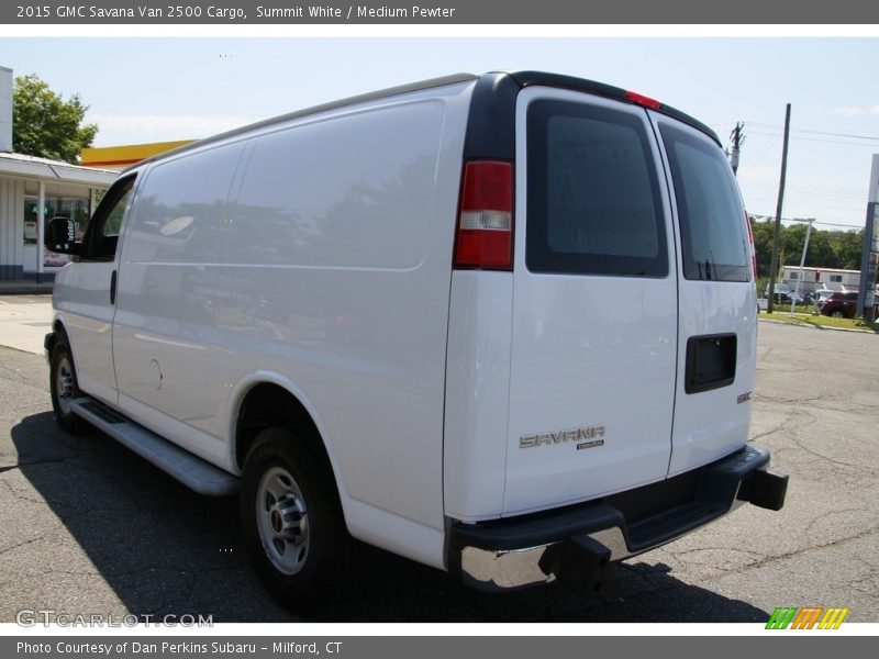 Summit White / Medium Pewter 2015 GMC Savana Van 2500 Cargo