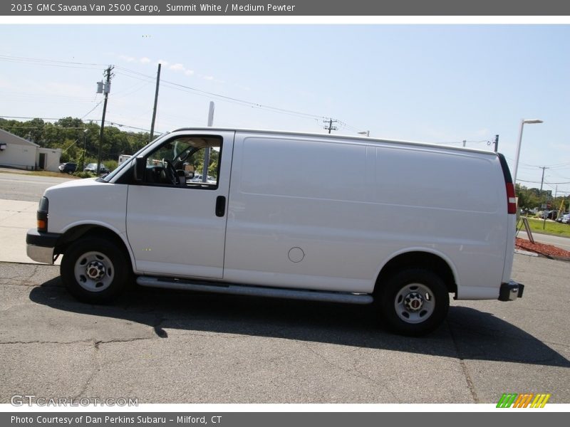 Summit White / Medium Pewter 2015 GMC Savana Van 2500 Cargo