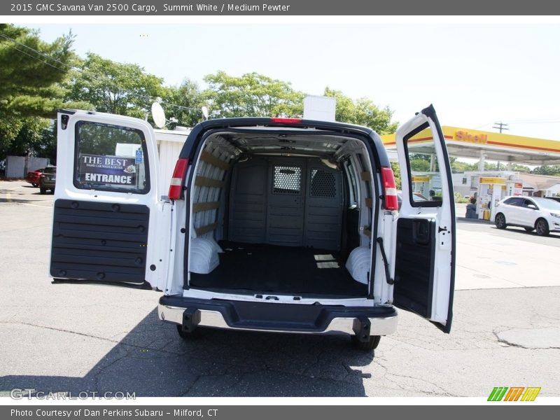 Summit White / Medium Pewter 2015 GMC Savana Van 2500 Cargo