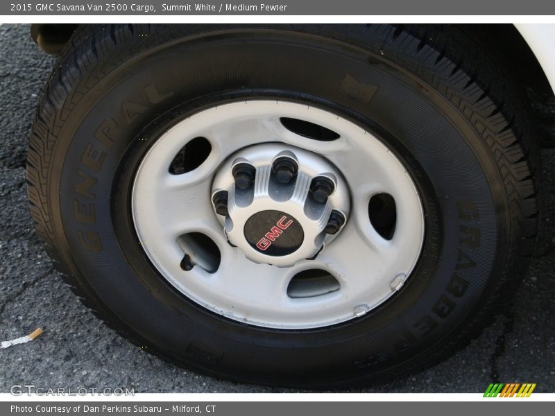 Summit White / Medium Pewter 2015 GMC Savana Van 2500 Cargo