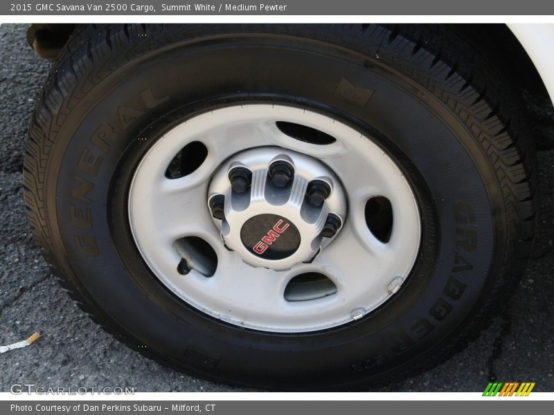 Summit White / Medium Pewter 2015 GMC Savana Van 2500 Cargo