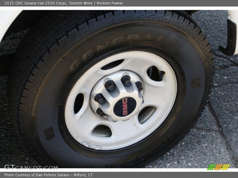 Summit White / Medium Pewter 2015 GMC Savana Van 2500 Cargo