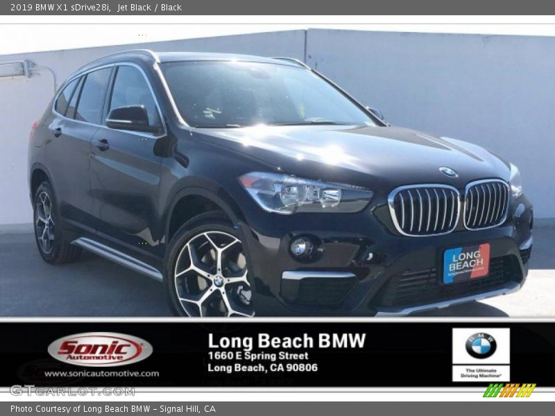 Jet Black / Black 2019 BMW X1 sDrive28i