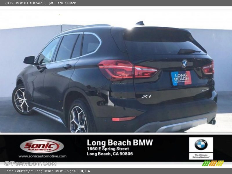 Jet Black / Black 2019 BMW X1 sDrive28i