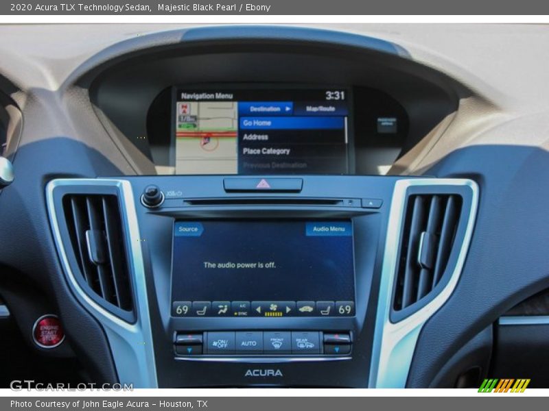 Majestic Black Pearl / Ebony 2020 Acura TLX Technology Sedan