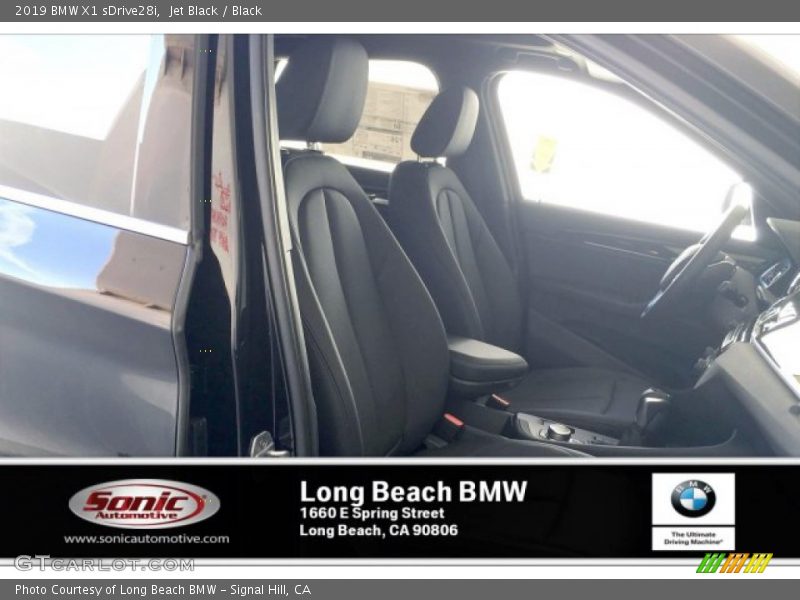 Jet Black / Black 2019 BMW X1 sDrive28i