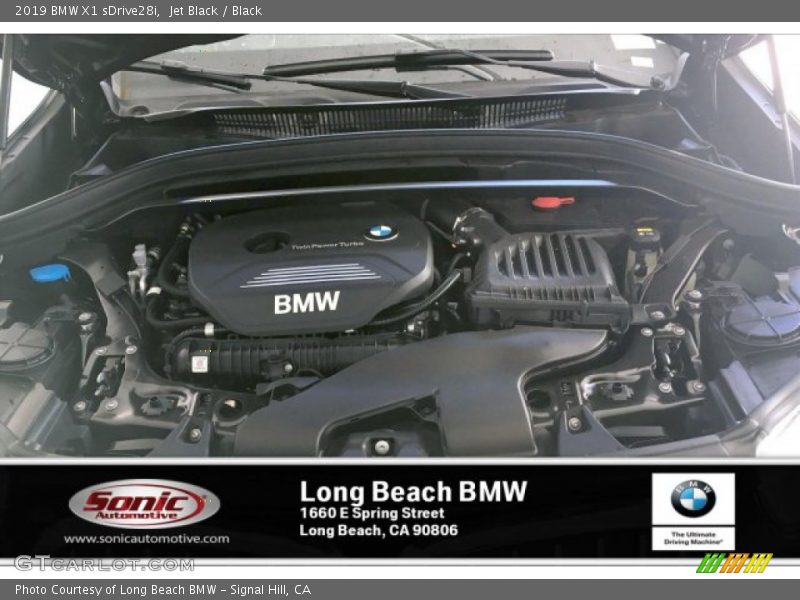 Jet Black / Black 2019 BMW X1 sDrive28i