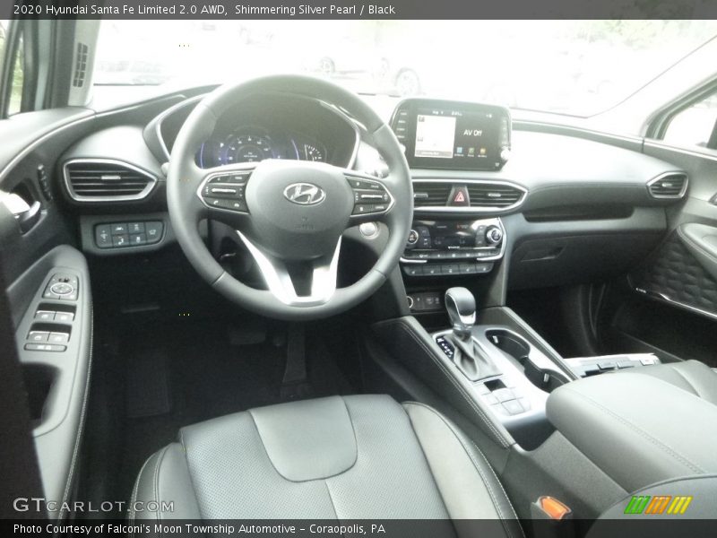  2020 Santa Fe Limited 2.0 AWD Black Interior