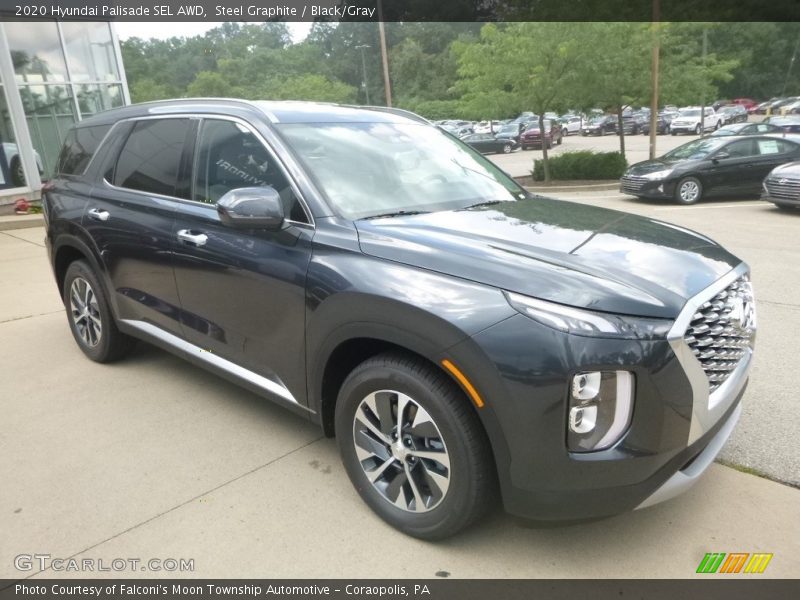 Front 3/4 View of 2020 Palisade SEL AWD