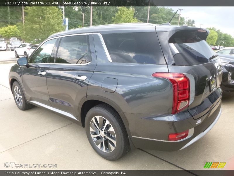 Steel Graphite / Black/Gray 2020 Hyundai Palisade SEL AWD