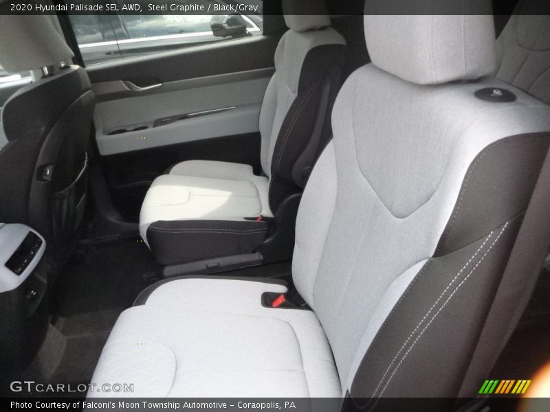 Rear Seat of 2020 Palisade SEL AWD