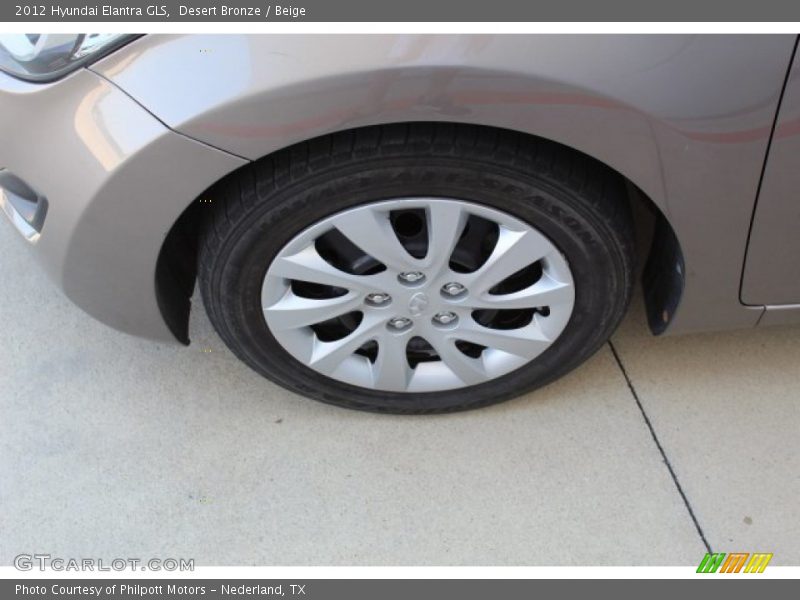 Desert Bronze / Beige 2012 Hyundai Elantra GLS
