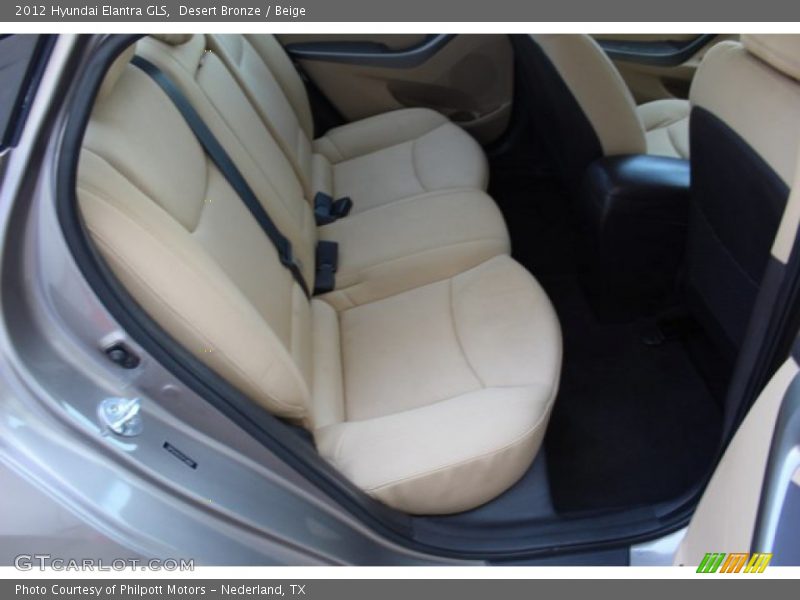 Desert Bronze / Beige 2012 Hyundai Elantra GLS