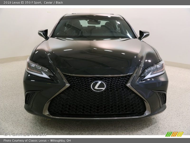Caviar / Black 2019 Lexus ES 350 F Sport