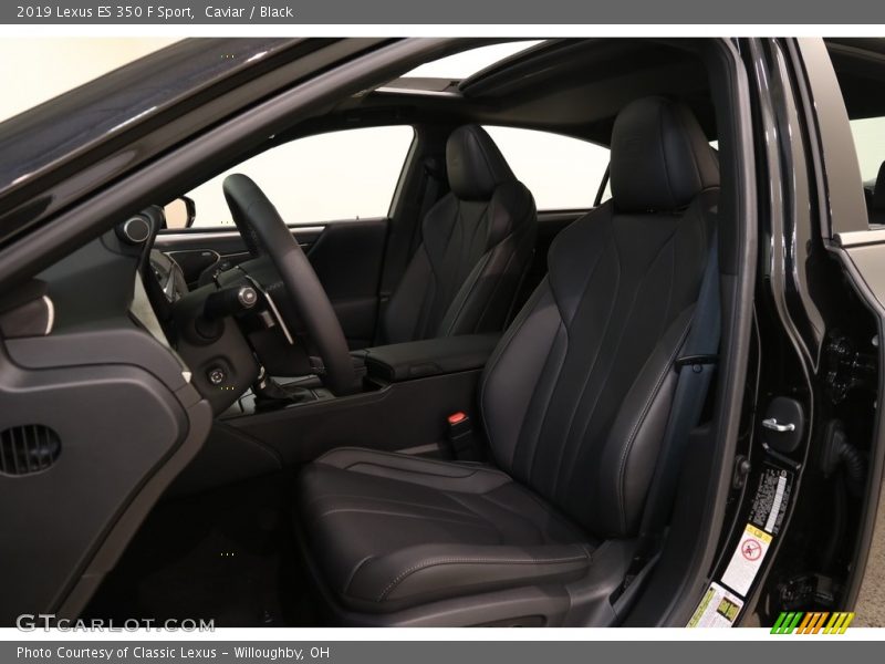 Caviar / Black 2019 Lexus ES 350 F Sport