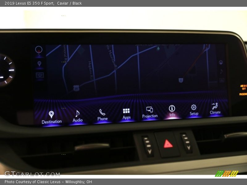 Caviar / Black 2019 Lexus ES 350 F Sport