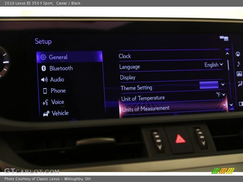 Caviar / Black 2019 Lexus ES 350 F Sport