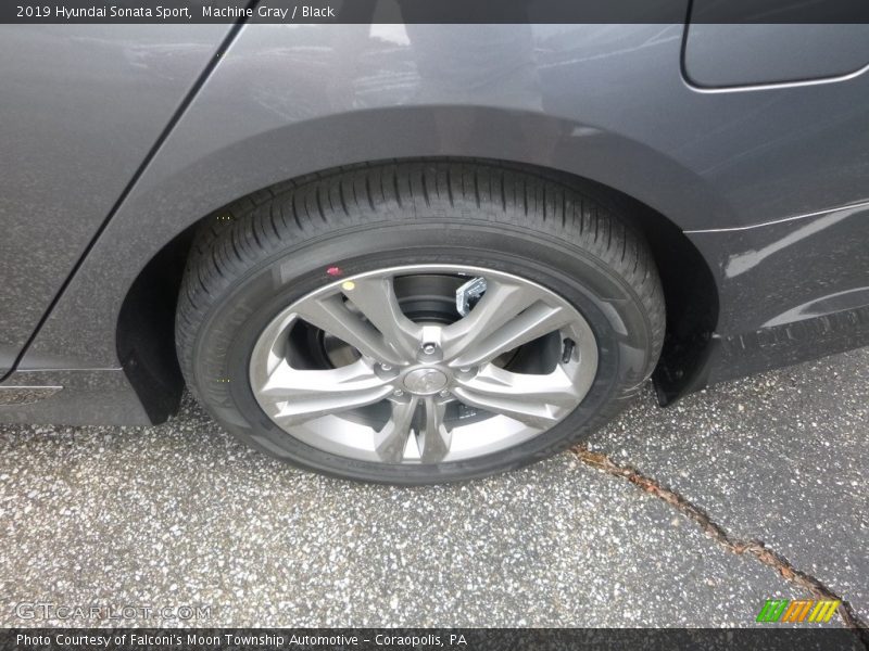Machine Gray / Black 2019 Hyundai Sonata Sport