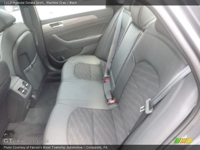 Machine Gray / Black 2019 Hyundai Sonata Sport