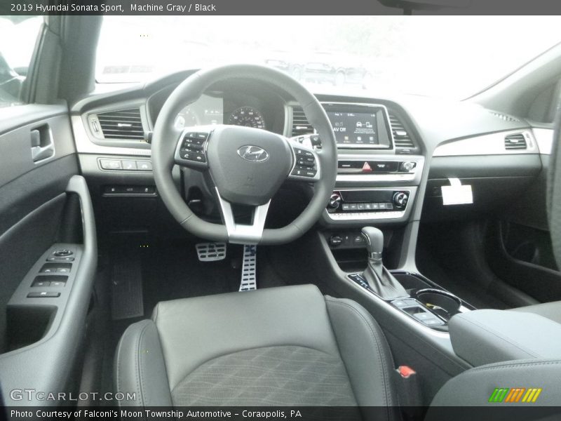 Machine Gray / Black 2019 Hyundai Sonata Sport