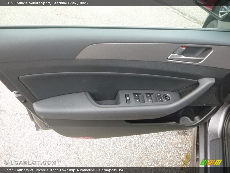 Machine Gray / Black 2019 Hyundai Sonata Sport