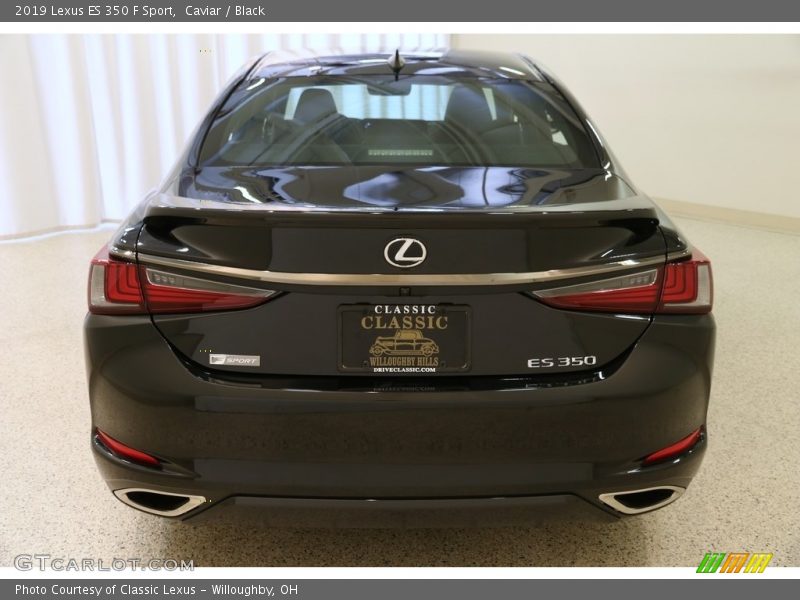 Caviar / Black 2019 Lexus ES 350 F Sport