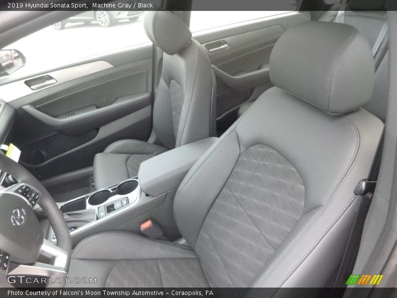 Machine Gray / Black 2019 Hyundai Sonata Sport