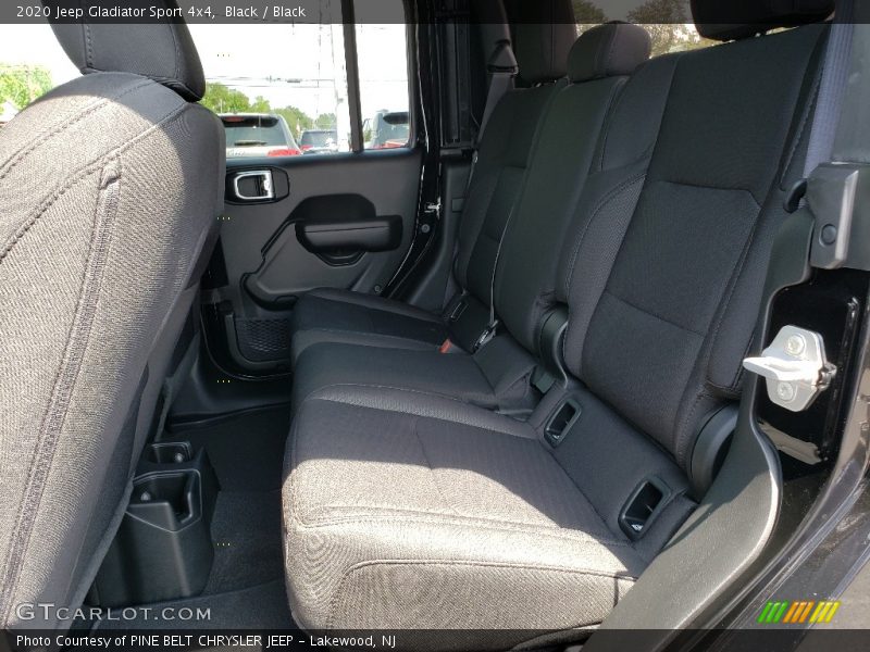 Rear Seat of 2020 Gladiator Sport 4x4