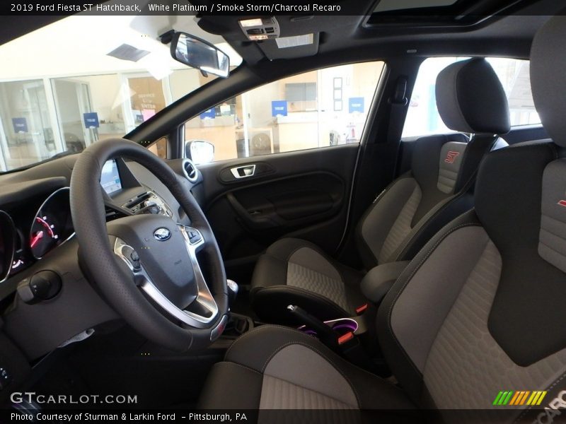 Front Seat of 2019 Fiesta ST Hatchback