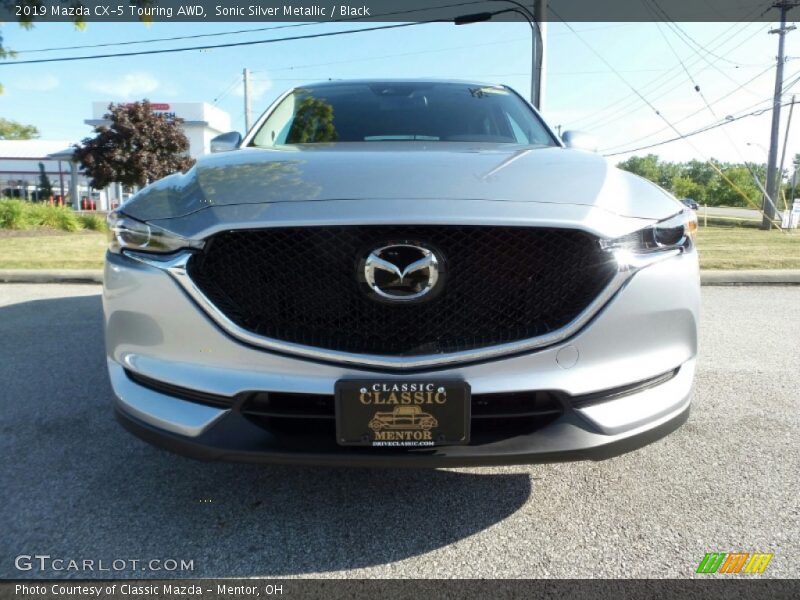 Sonic Silver Metallic / Black 2019 Mazda CX-5 Touring AWD